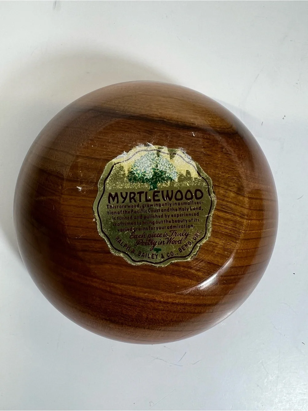 Oregon Myrtlewood description beautiful